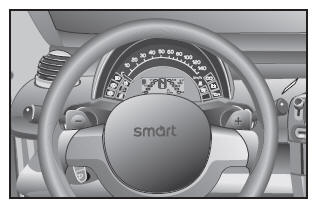 Smart Fortwo. Lenkradschaltung