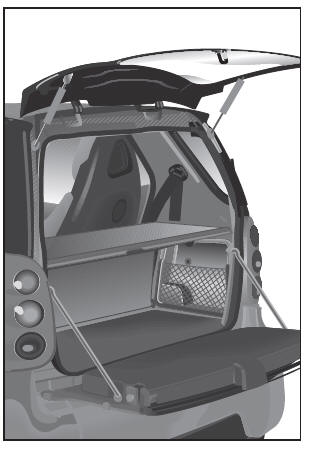 Smart Fortwo. Gepäckraumabdeckung