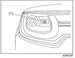 Suzuki Ignis. Auswechseln von Glühlampen