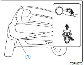 Suzuki Ignis. Auswechseln von Glühlampen