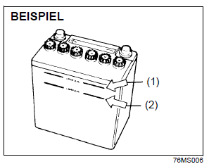 Suzuki Ignis. Batterie