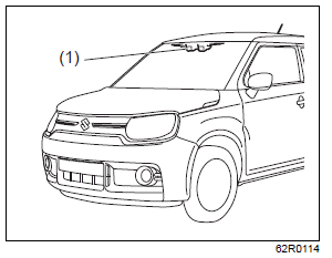 Suzuki Ignis. Doppelkamera-Bremsassistent (falls vorhanden)