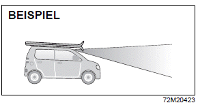 Suzuki Ignis. Doppelkamera-Bremsassistent (falls vorhanden)