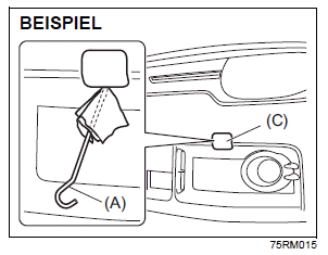 Suzuki Ignis. Abschleppösen