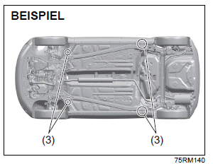 Suzuki Ignis. Abschleppösen