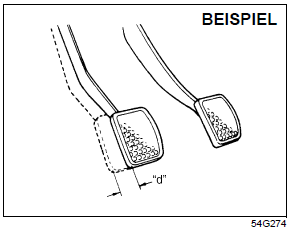 Suzuki Ignis. Kupplungspedal 