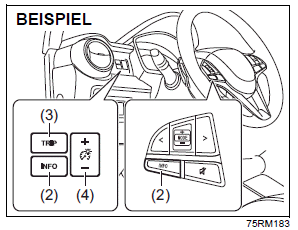 Suzuki Ignis. Informationsdisplay (Kombiinstrument mit Drehzahlmesser)