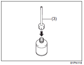 Suzuki Ignis. Reifenreparaturset (falls vorhanden)