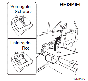 Suzuki Ignis. Rücksitze