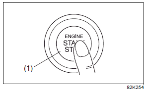 Suzuki Ignis. Schlüsselloses Startsystem (falls vorhanden)