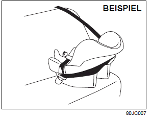 Suzuki Ignis. Sicherheitsgurte und Kinderrückhaltesysteme