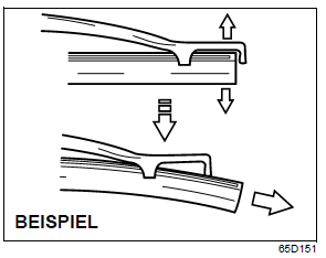 Suzuki Ignis. Wischerblätter