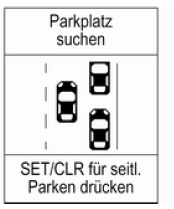 Modus Parklückensuche