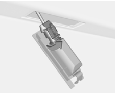 Opel Adam > Kennzeichenleuchte - Glühlampen auswechseln
