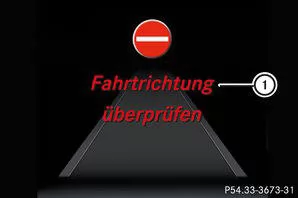 Verbot der Einfahrt (Falschfahrwarnung) 