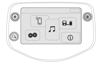 Peugeot 108. Audiosystem