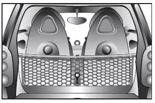 Smart Fortwo. Gepäcknetztasche