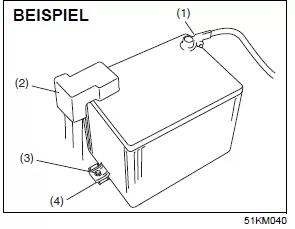 Suzuki Ignis. Batterie