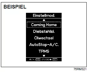 Suzuki Ignis. Informationsdisplay (Kombiinstrument mit Drehzahlmesser)