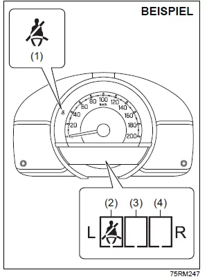 Suzuki Ignis. Sicherheitsgurte und Kinderrückhaltesysteme