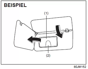 Suzuki Ignis. Sonnenblende 